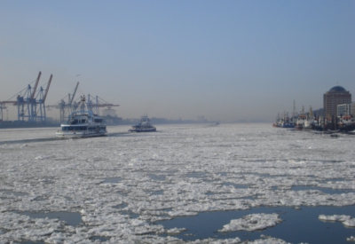 Hamburg im Winter