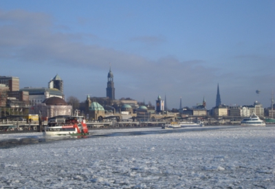 Hamburg im Winter