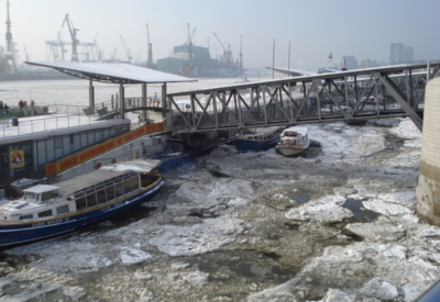 Hamburg im Winter