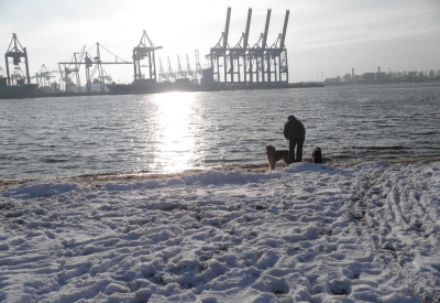 Hamburg im Winter