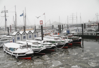 Hamburg im Winter
