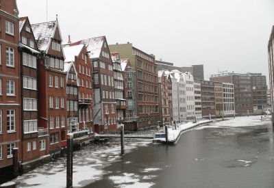 Hamburg im Winter
