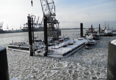 Hamburg im Winter
