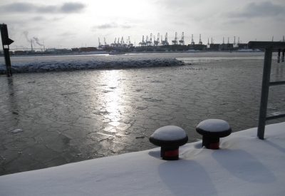 Hamburg im Winter